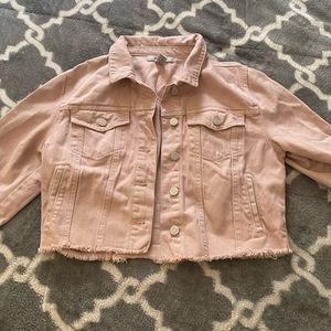 Pink Jean Jacket